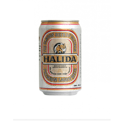 Halida beer 330 ml can brand Carlsberg